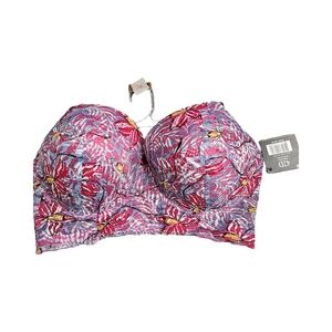 1 New Body Frosting Floral Lacy Bra